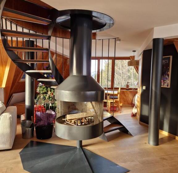 تختخواب و صبحانه Le Chalet Pointu De Capucine Chambre D Hote Arcs 1600