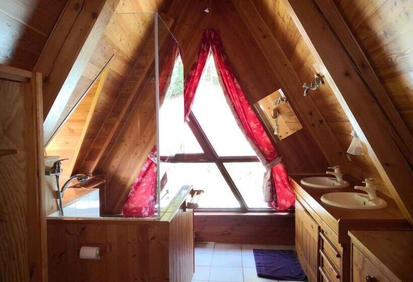 تختخواب و صبحانه Le Chalet Pointu De Capucine Chambre D Hote Arcs 1600