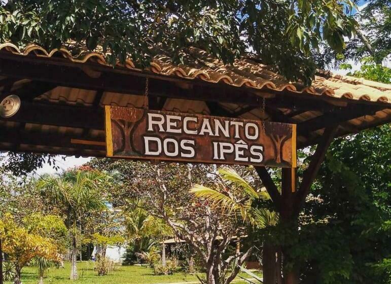 הוסטל Pousada Recanto Dos Ipês Olhos D água Go
