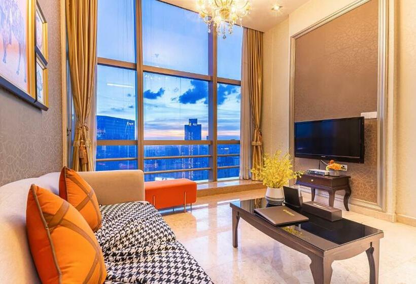 Waifiden Guangzhou Grand View Golden Palace Apartment   Free Shuttle Bus During The Canton Fair