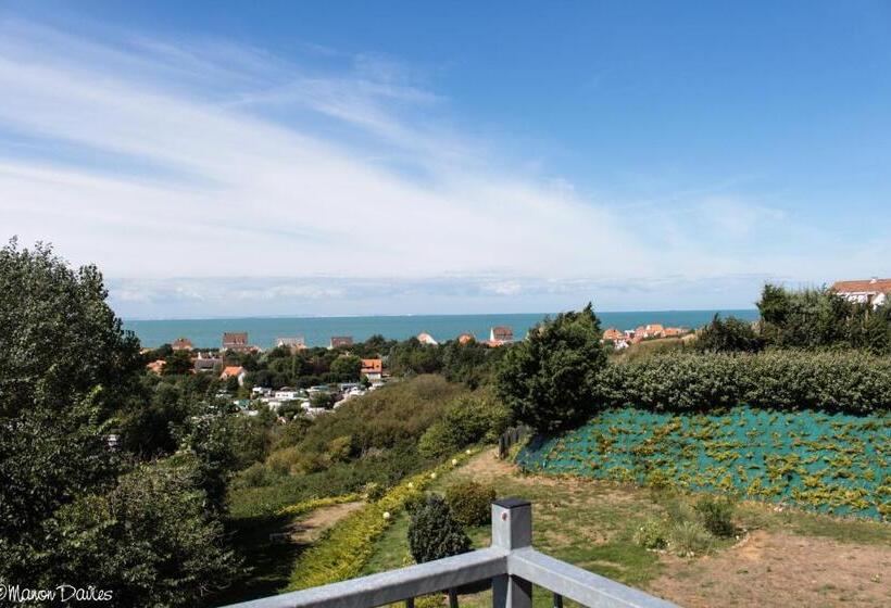 Hotel Hôtel Le Vivier Wissant   Vue Mer   Côte D Opale   Baie De Wissant   2caps