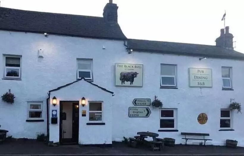 호텔 The Black Bull At Nateby