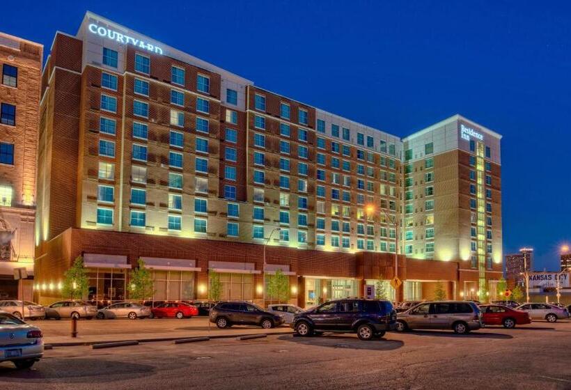 בית מלון כפרי Residence Inn By Marriott Kansas City Downtown/convention Center
