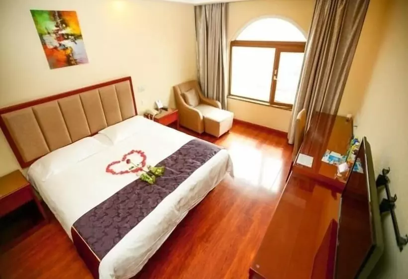 ホテル Greentree Inn Jiangsu Nantong Haimen Bus Statian Shell