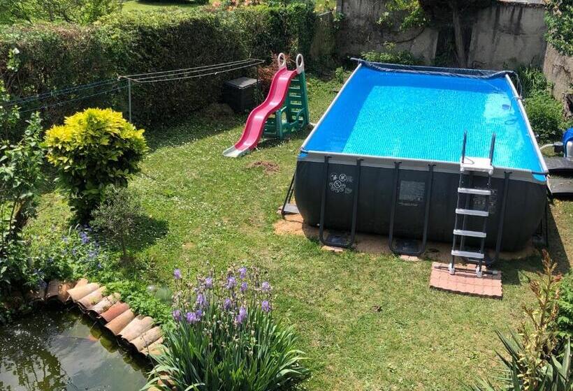 צימר Chambre Spacieuse Au Calme Proche De Lyon