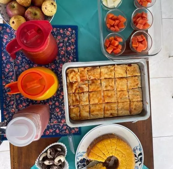 تختخواب و صبحانه Pouso Familiar Jardim Ma Ga