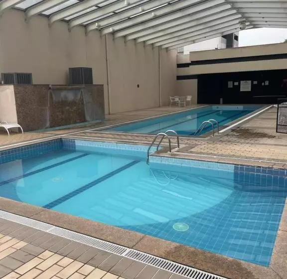 Flat Lindo Aeroporto Congonhas Com Garagem E Piscinas 1703