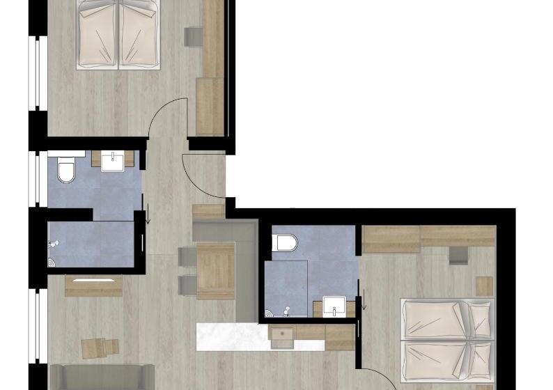 مبيت وإفطار Hager S Apartments