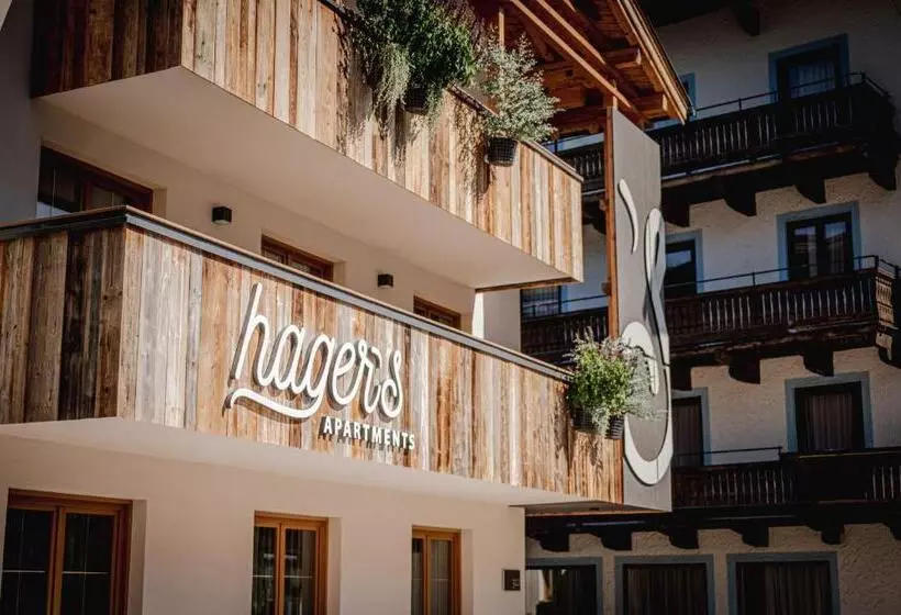 تختخواب و صبحانه Hager S Apartments