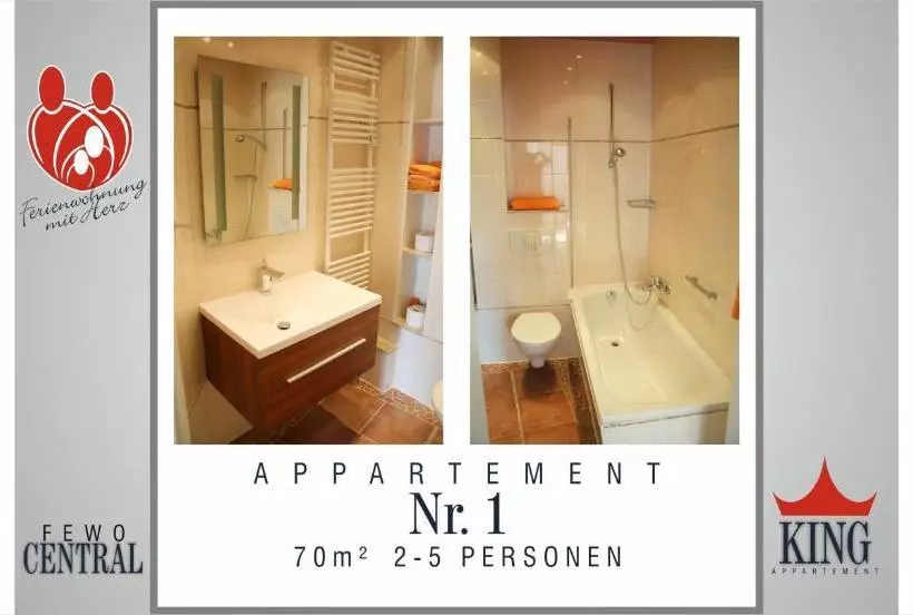 Hotelli Wimaria Apartments  Fewo Central