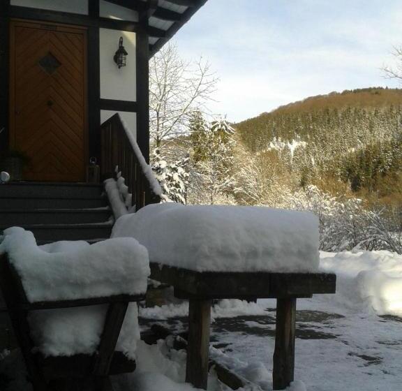 酒店 Pension Und Ferienwohnungen Schweinsberg