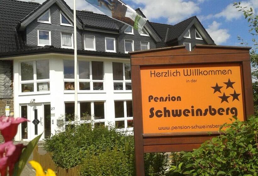 酒店 Pension Und Ferienwohnungen Schweinsberg