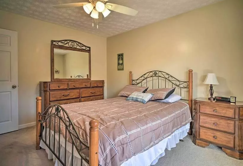 Caryville Home W/ Private Dock & Norris Lake Views