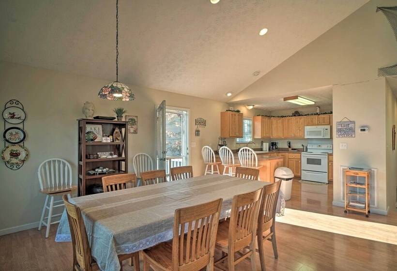 Caryville Home W/ Private Dock & Norris Lake Views