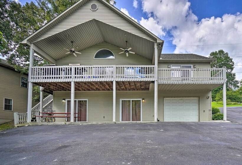 Caryville Home W/ Private Dock & Norris Lake Views