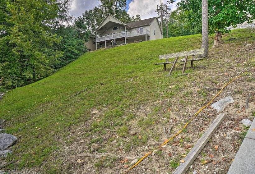 Caryville Home W/ Private Dock & Norris Lake Views