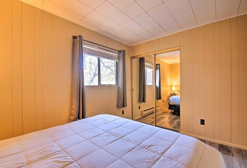 Payson Cabin: Patio & Grill, Mogollon Rim Views