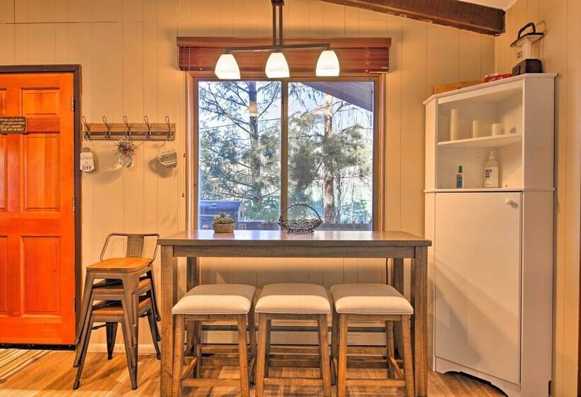 Payson Cabin: Patio & Grill, Mogollon Rim Views