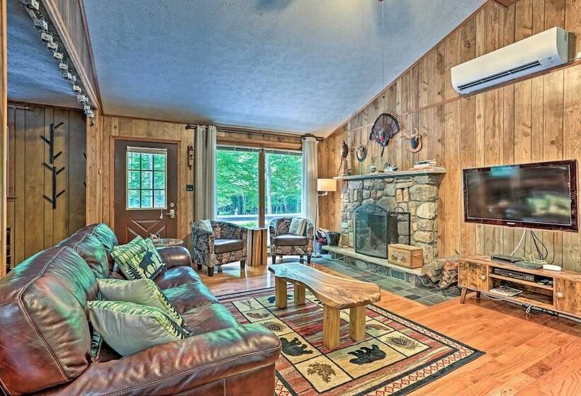 Home In Big Bass Lake Community: Fire Pit & Grill!