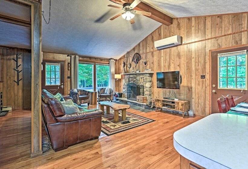 Home In Big Bass Lake Community: Fire Pit & Grill!