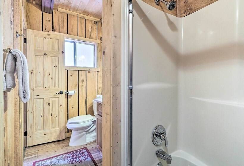 Pet Friendly Duck Creek Village Cabin W/ Fire Pit!