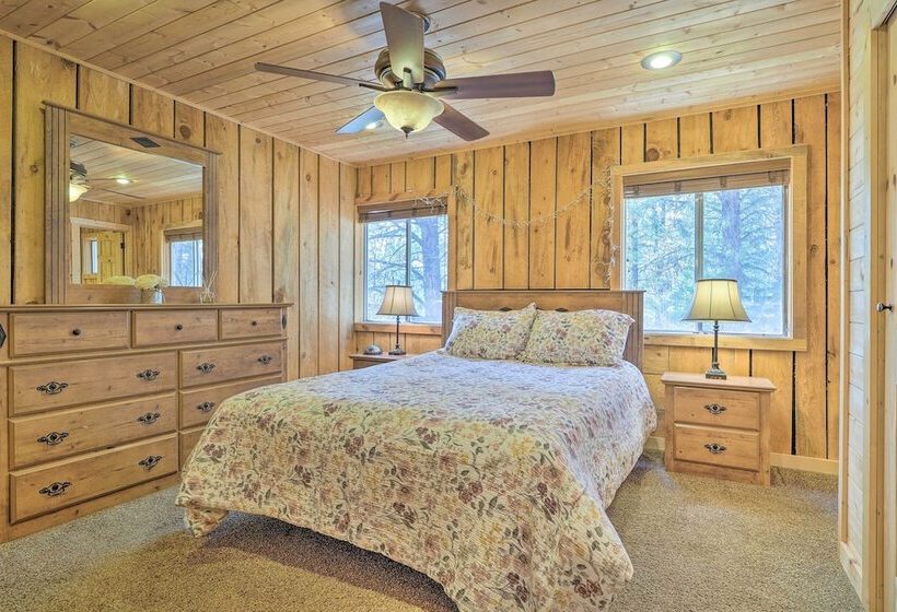 Pet Friendly Duck Creek Village Cabin W/ Fire Pit!