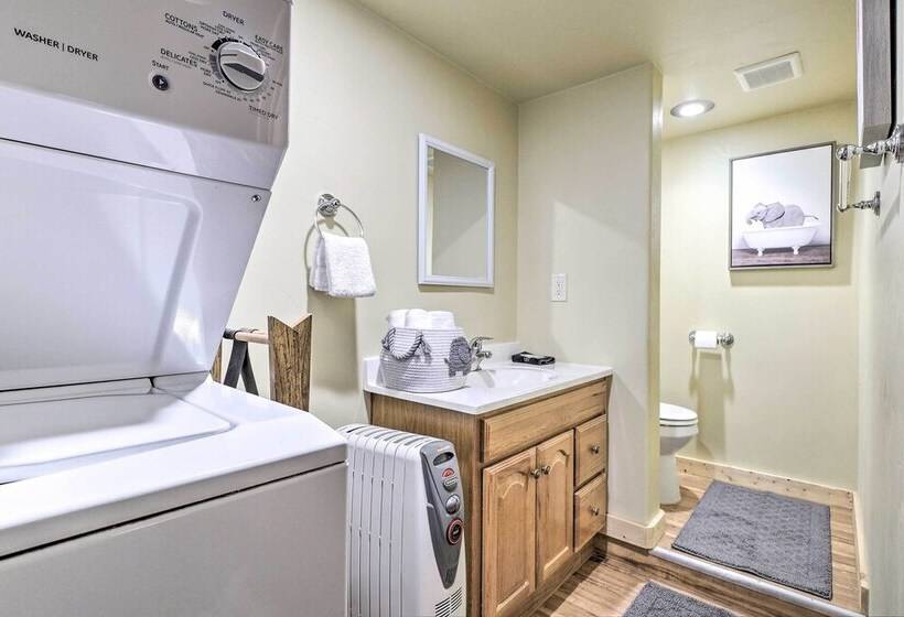 Pet Friendly Duck Creek Village Cabin W/ Fire Pit!