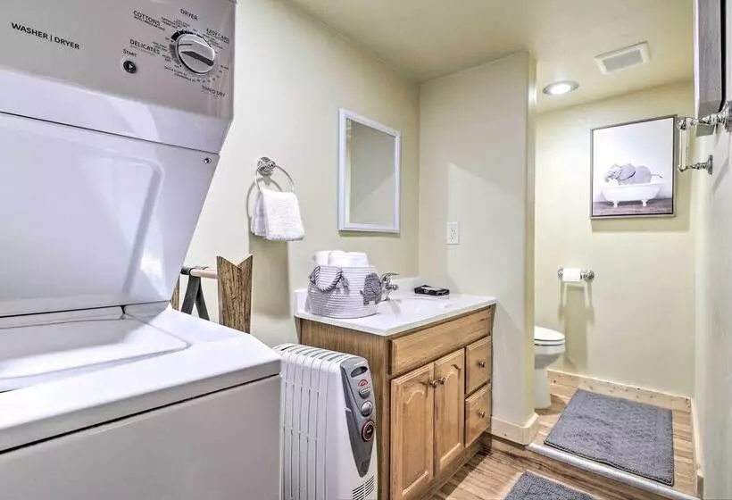 Pet Friendly Duck Creek Village Cabin W/ Fire Pit!