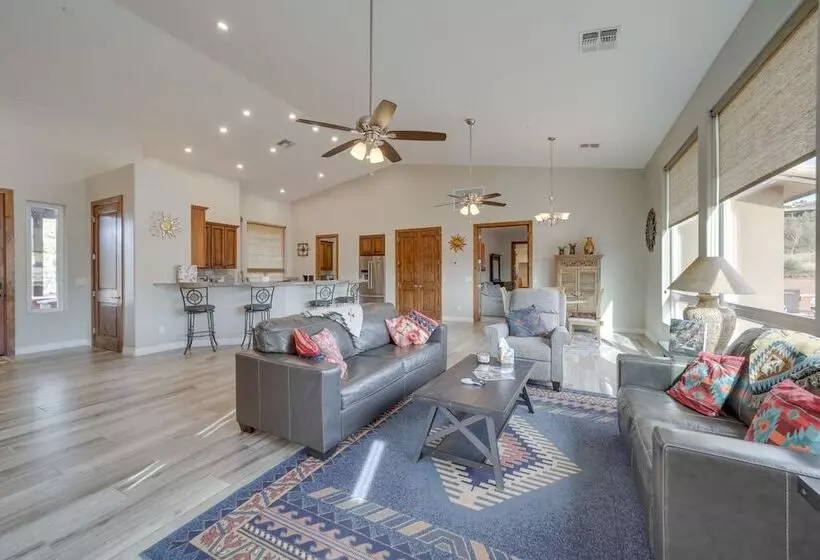 Red Rock Country Home With Patio & Mountain Views!