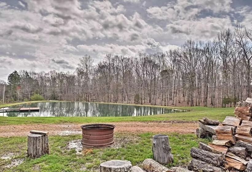 Remote Kentucky Cabin W/ Fire Pit & 2 Ponds