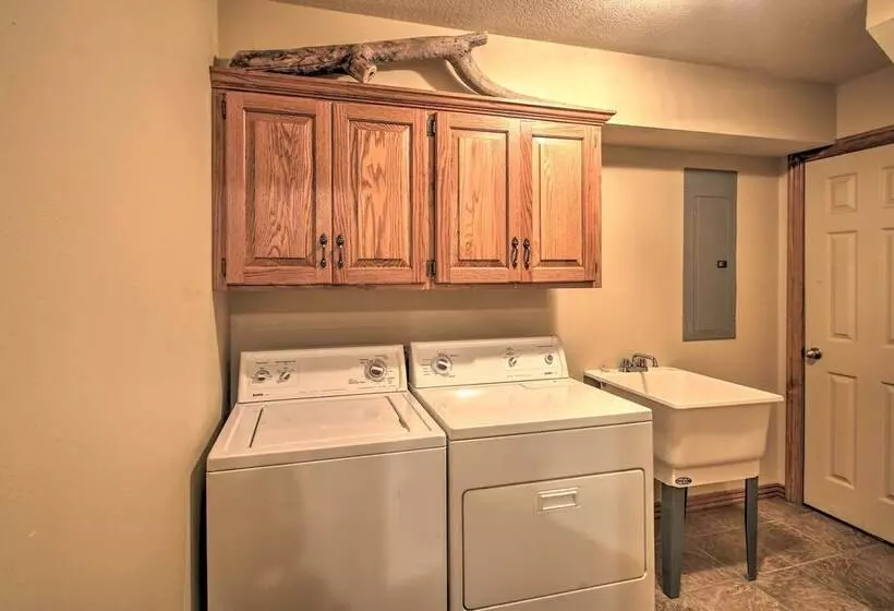 Waterfront Lake Dardanelle Home W/ Dock & Fire Pit