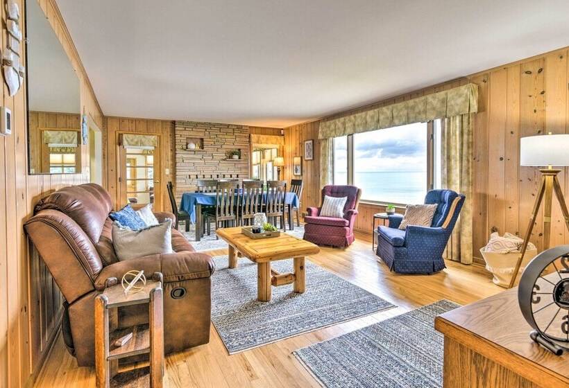 Lake Huron Hideaway W/ Private Beach!
