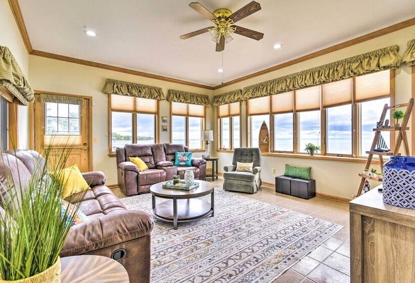 Lake Huron Hideaway W/ Private Beach!