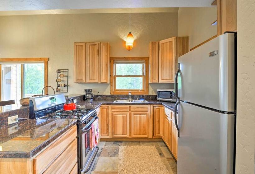 Fairplay Log Cabin W/ Deck & Incredible Mtn Views