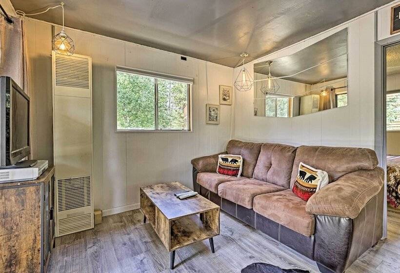 Direct Beach Access: Grand Lake Cabin W/ Deck!