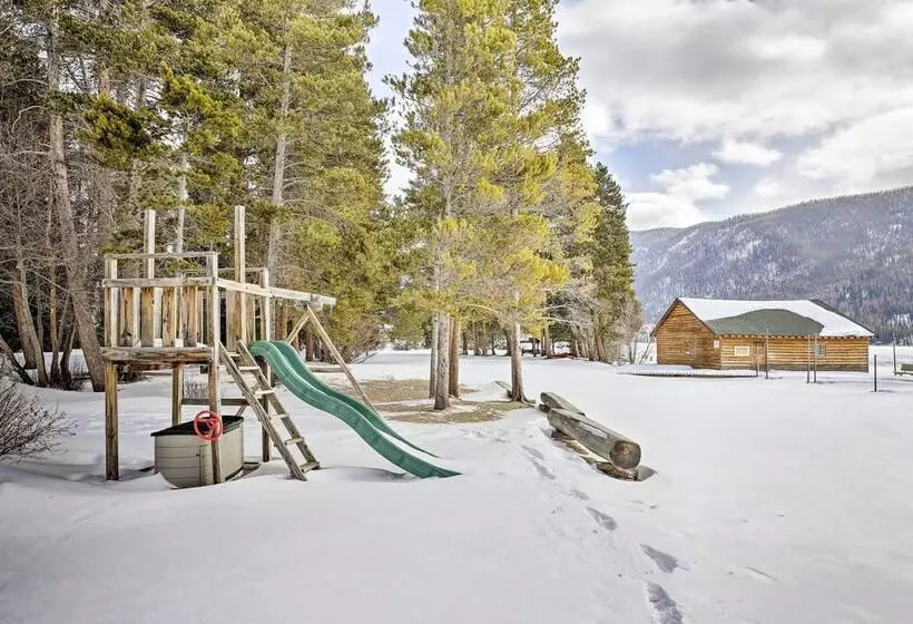 Direct Beach Access: Grand Lake Cabin W/ Deck!