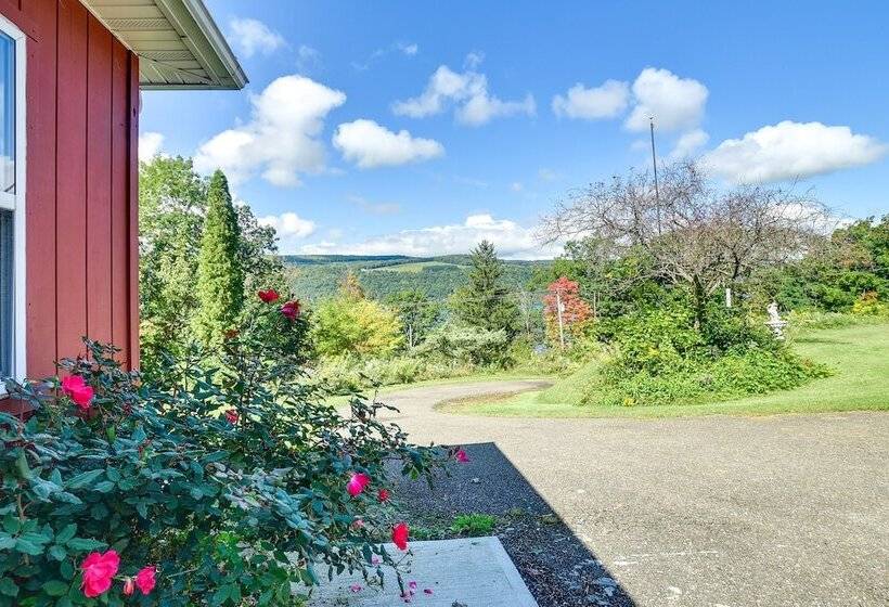 Hammondsport Home: Keuka Lake Views & Hiking!