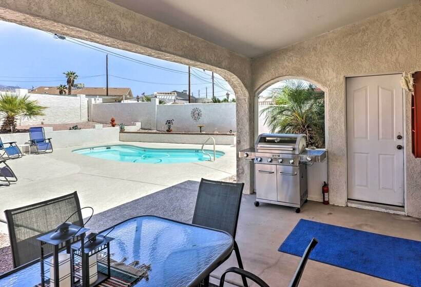 Lake Havasu City Abode W/ Pool + Mountain Views!