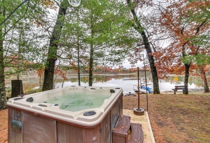 Lakefront Wisconsin Cottage W/ Dock & Hot Tub!
