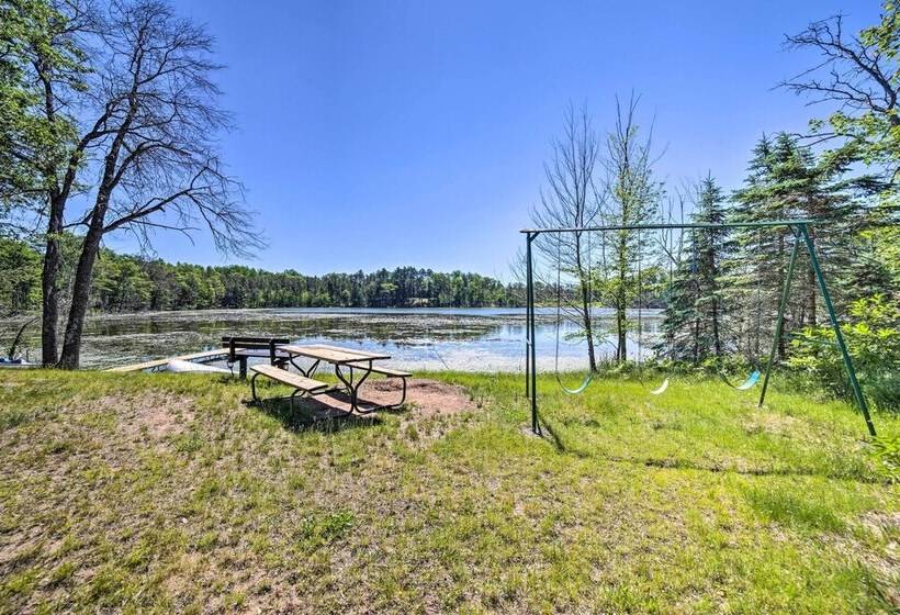 Lakefront Wisconsin Cottage W/ Dock & Hot Tub!