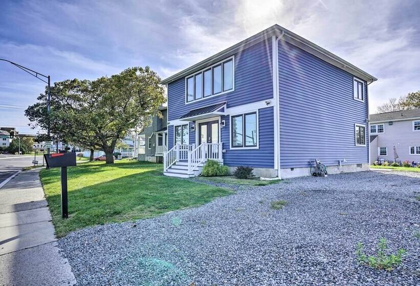 Long Branch Getaway: Grill, 1 Block To Beach!