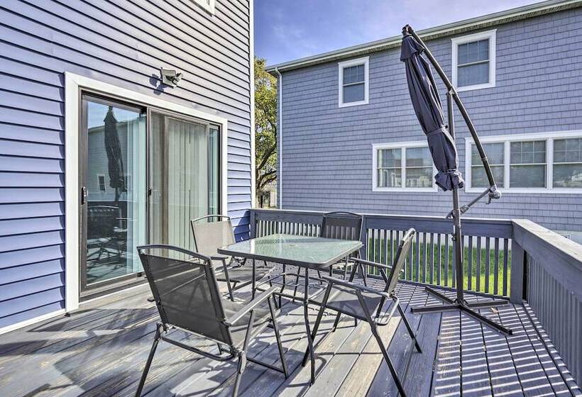 Long Branch Getaway: Grill, 1 Block To Beach!