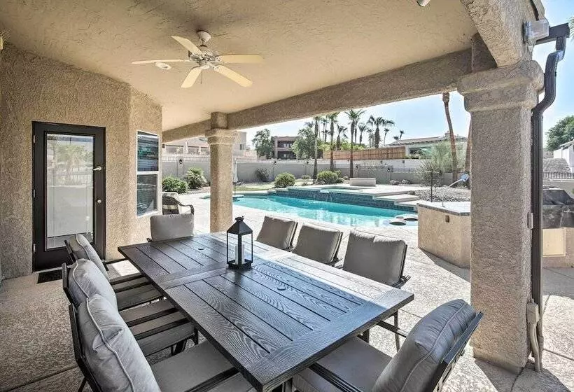 Modern Lake Havasu Oasis W/ Putting Green & Bbq!