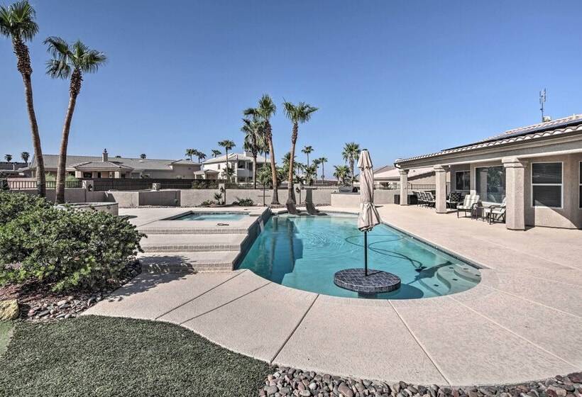 Modern Lake Havasu Oasis W/ Putting Green & Bbq!
