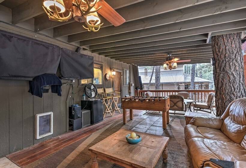 Munds Park Cabin W/furnished Deck & Fire Pit!