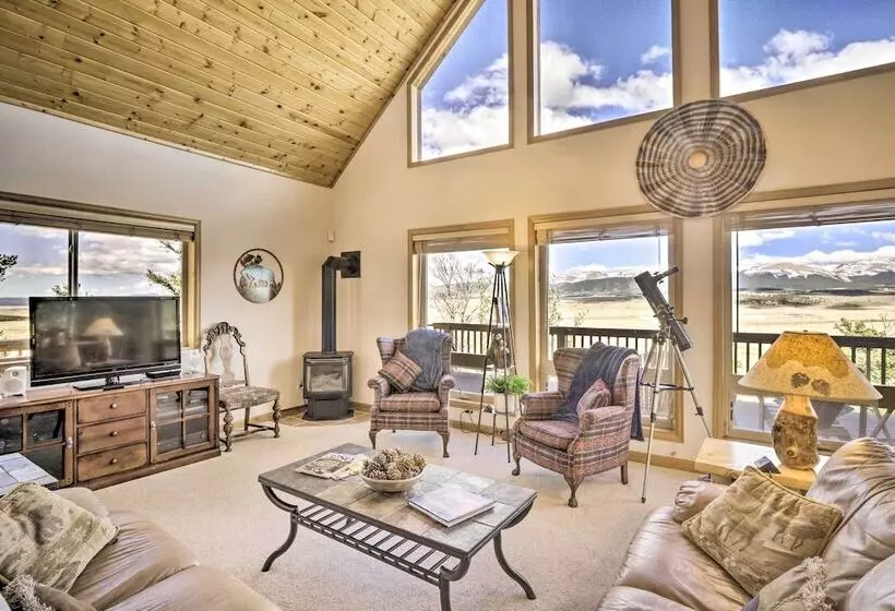 Quiet Fairplay Cabin W/ Rocky Mountain Views!