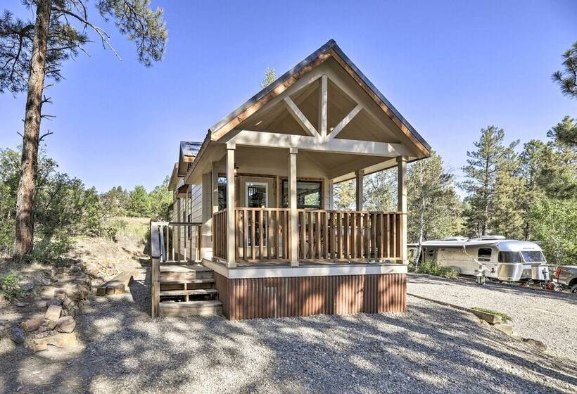 Roomy Pagosa Springs Tiny Cabin: 1 Mi To Downtown
