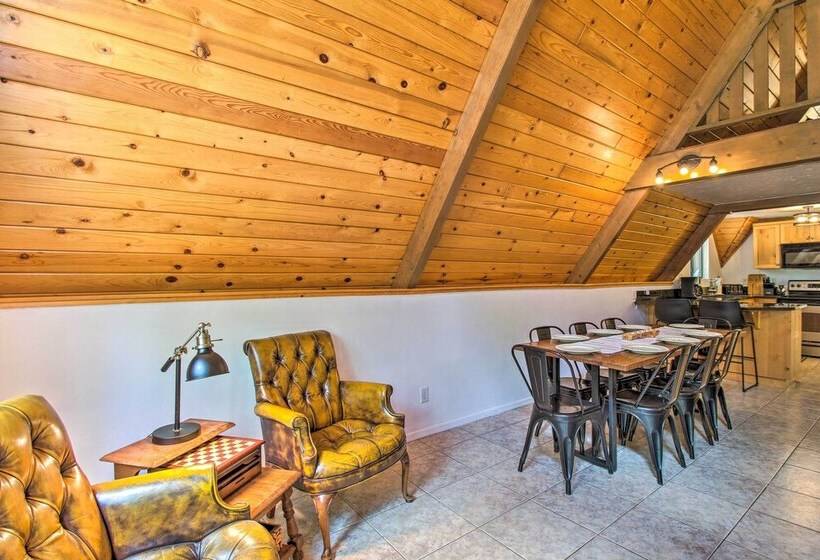 Rustic Pinetop A Frame Hike & Golf Nearby!