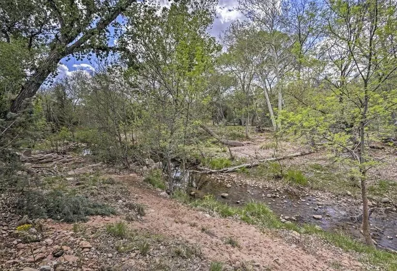 Tonto Nat L Forest Riverside Cabin!