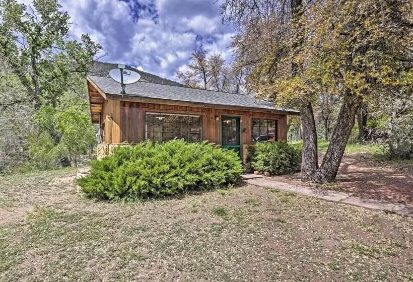 Tonto Nat L Forest Riverside Cabin!